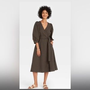 NWT A New Day gingham dress.